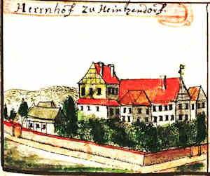 Herrnhof zu Heintzendorf - Dwr, widok oglny